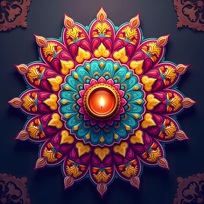 Hindu & Diwali Festival Art — AI Stock Photography