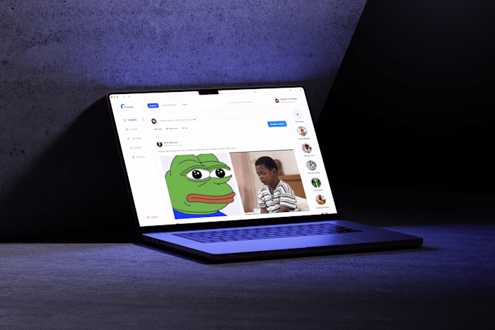Friendly (Dashboard User Interface)
