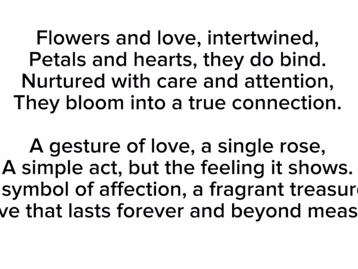 A poem by AI