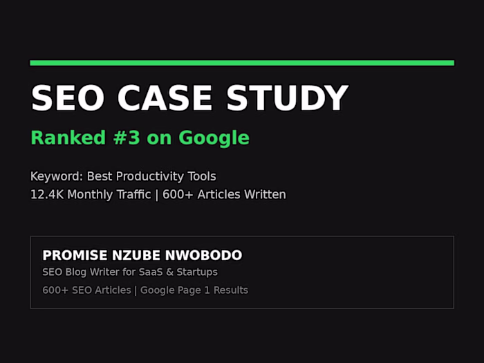 SaaS SEO Article That Ranked #3 on Google - 12.4K Monthly Tr...