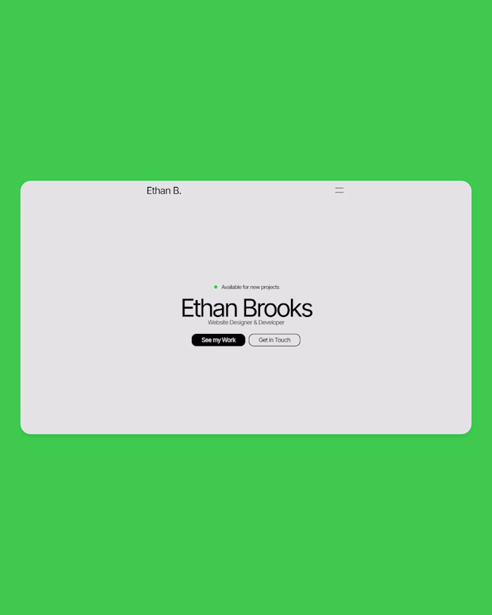 very soon framer template.