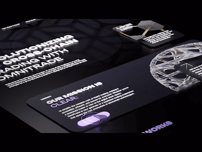 A 3D motion launch video