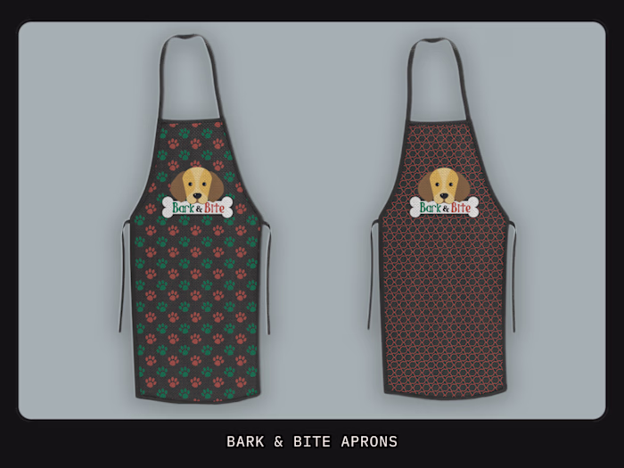 Bark & Bite Aprons —