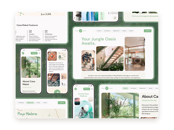 Vacation Rental Website Design — Casa Makai