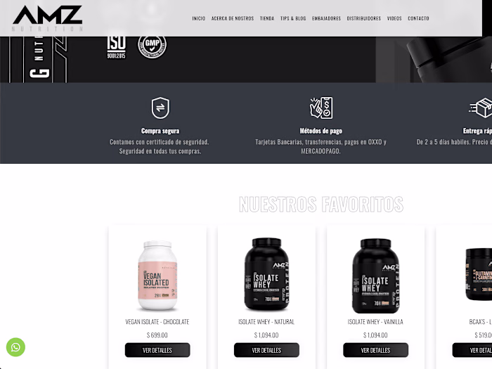AMZ Nutrition - To be healthy