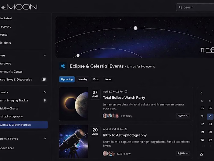 Designed an immersive community platform