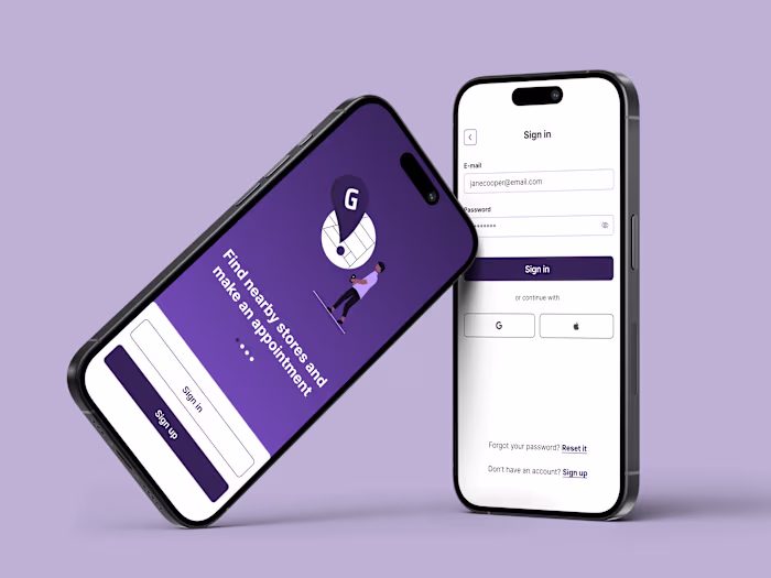 Greulich’s App - Auto repair store application