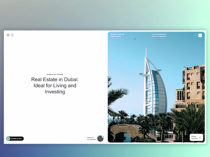 Animation Focused Frontend Development