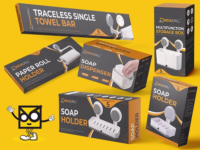 Modern Package Designs for NEVADRILL