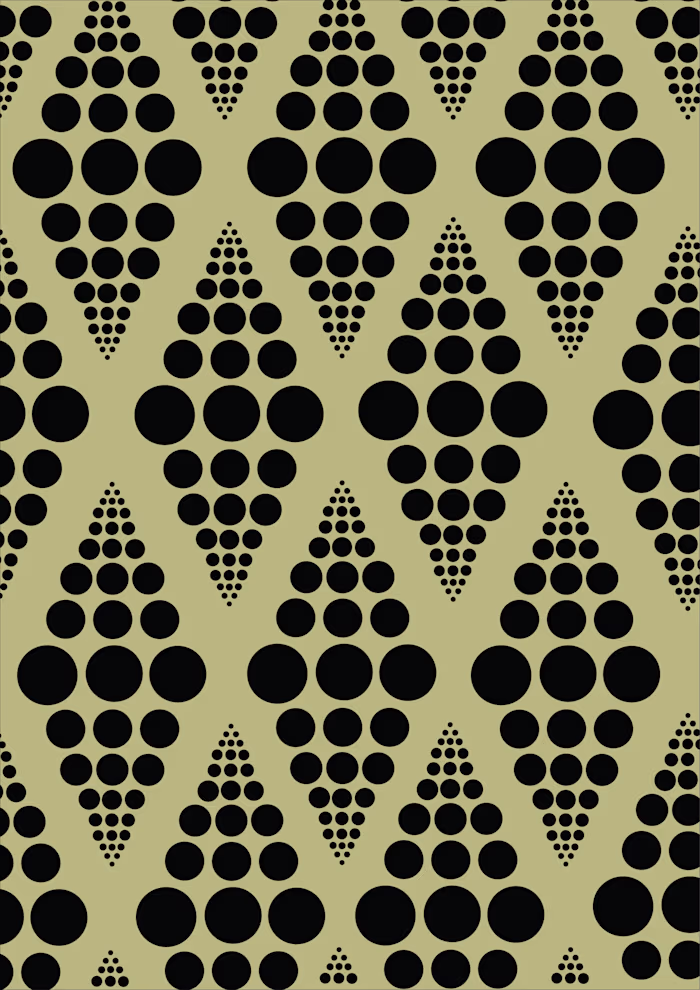 A modern geometric surface pattern