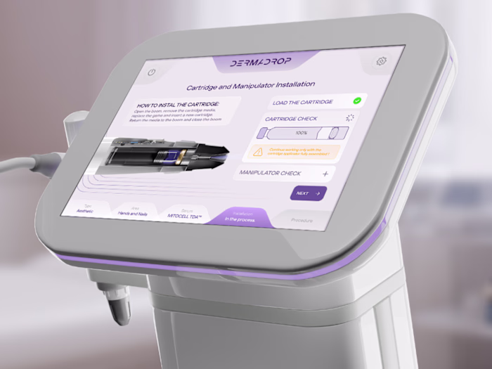 HMI design for medical equipment
