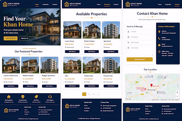 Project: Khan Home - Real