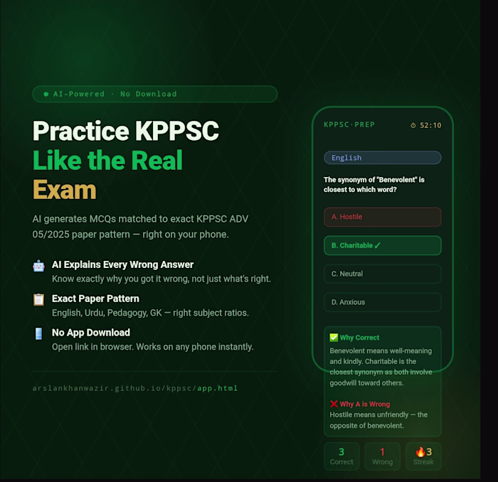 KPPSC Prep Pro – First