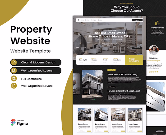 Real Estate Website Design & Management