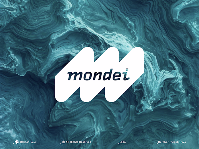 mondei logo concept, work in