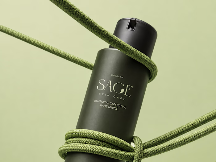 Sage - Brand Design | Botanical Skincare Branding