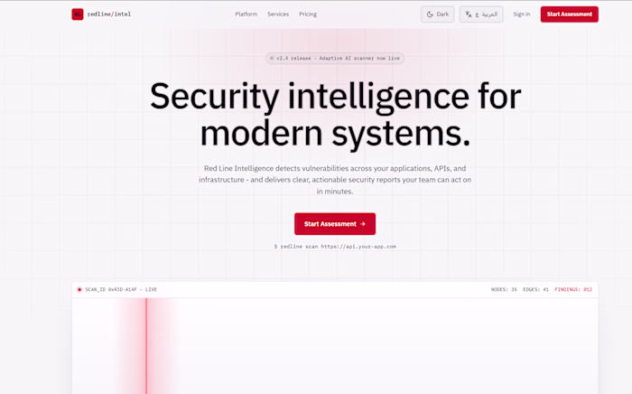 Short description:
Red Intelligence is an