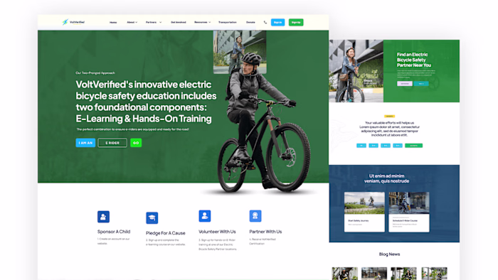 Web Page Design for a Non-Profit Organisation
