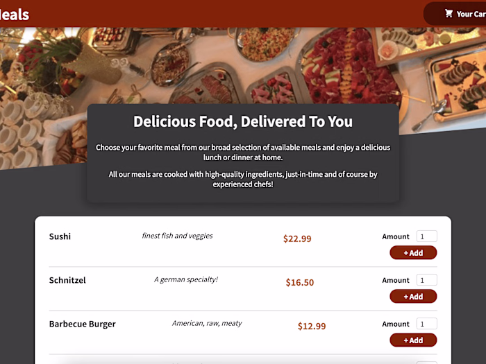 Food Order App