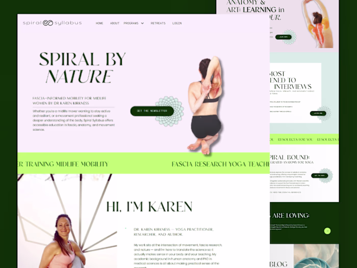 Spiral Syllabus — Kajabi Optimisation: PageSpeed 67 → 88