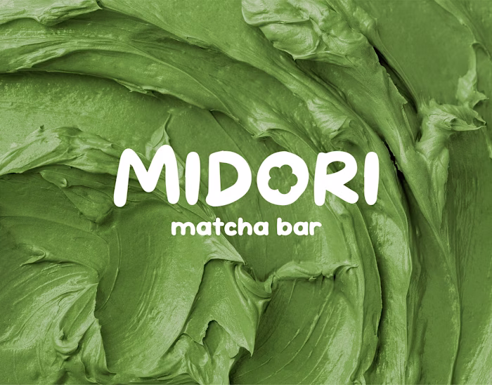 MIDORI MATCHA BAR | LOGO DESIGN & BRAND IDENTITY