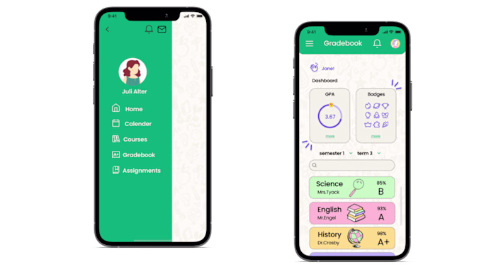 Tween-Optimized UI: Reinventing the Schoology app 
