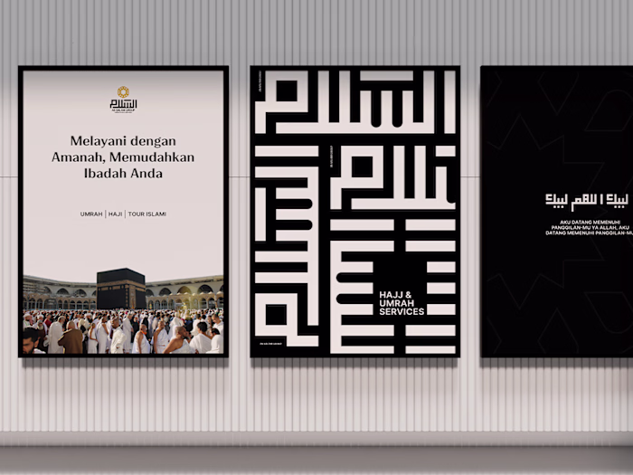 Branding Identity – Assalam Hajj & Umrah Services