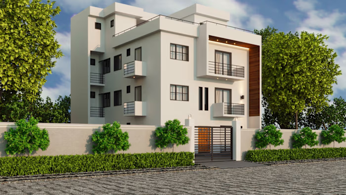 Exterior 3D and Façade Design 