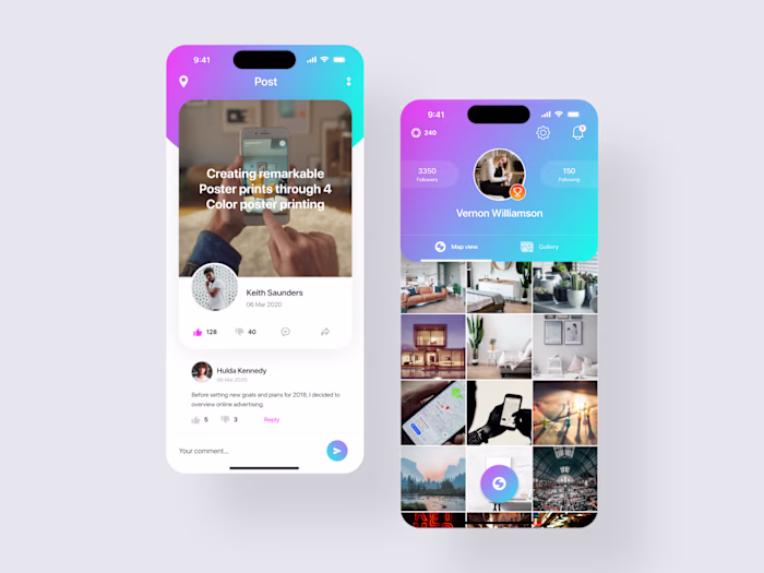 Social Network - Mobile App