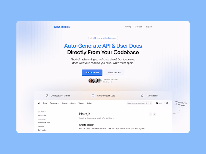 How We Made UserBook’s Hero Clear, Engaging, and Trustworthy