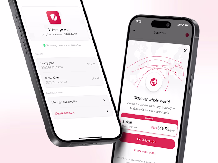 7VPN Product Design