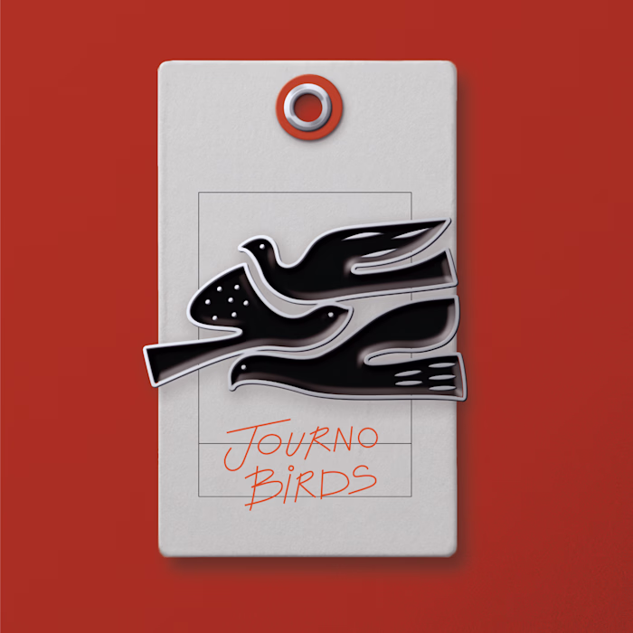 Journo Birds
Brand identity, visual system,
and