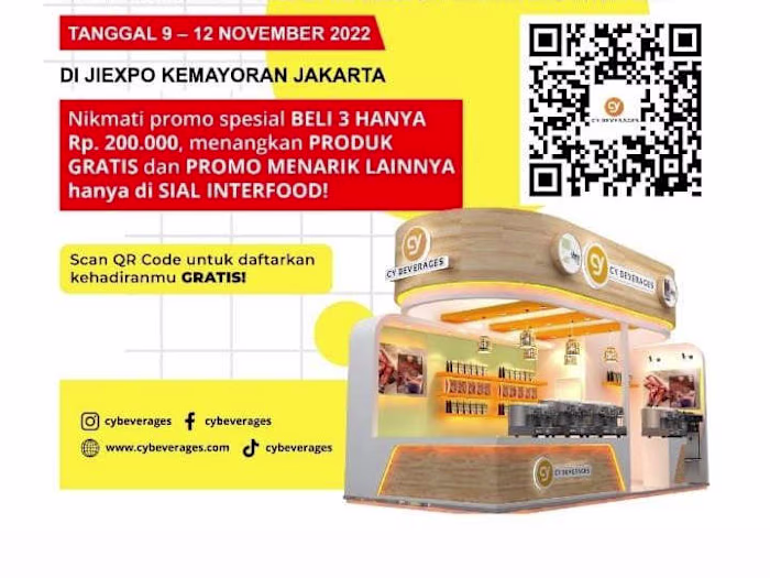  Food & Beverages Exhibition at Food Hotel Indonesia