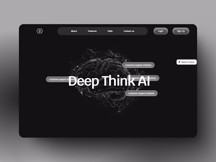 DeepThink AI - Building the Digital Face of AI Innovation