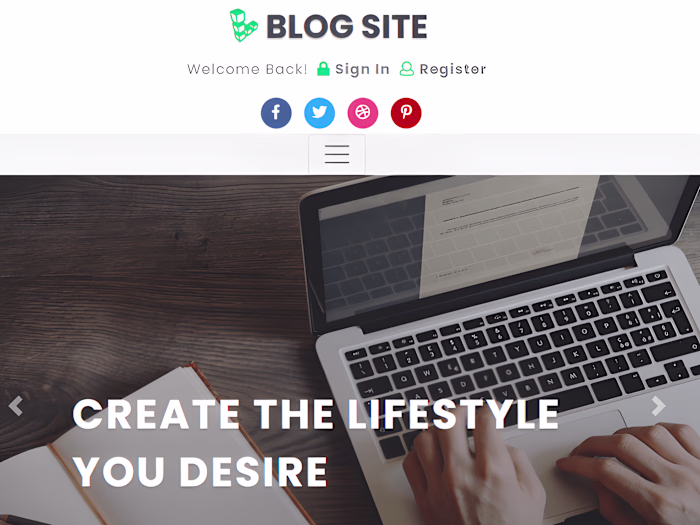 Personal Blog Website