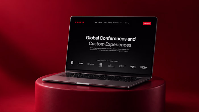 P World: Giving a global events brand a new look