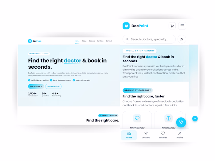 DocPoint - AI Powered Healthcare