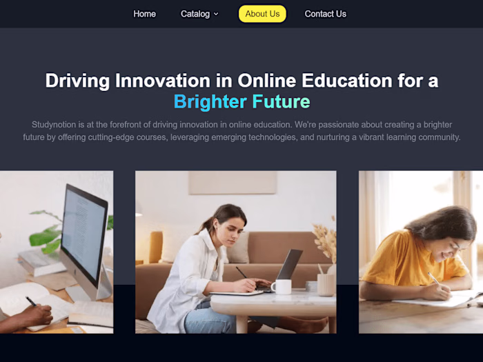 A Complete Learning Platform