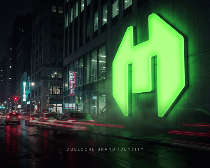 DuelCore -Premium Fitness Brand Identity - Gym • MMA