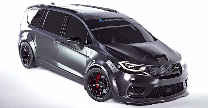 SpeedKore’s All-Carbon Chrysler Pacifica Hellcat Is A 1500-HP M…