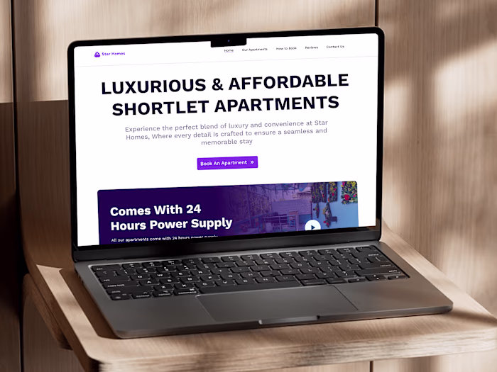 Star Homes: Dynamic Real Estate Website