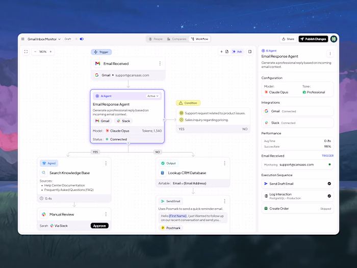 Explore this modern workflow automation