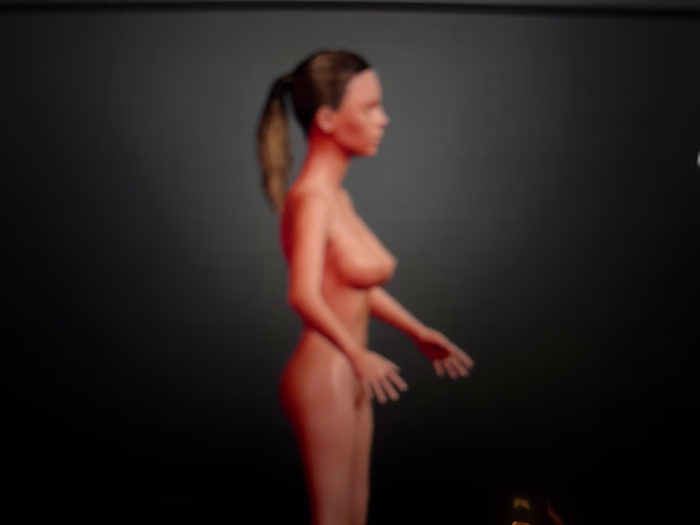 Full low poly character modeling