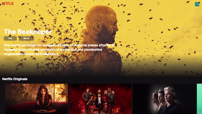 Netflix clone using React.js.