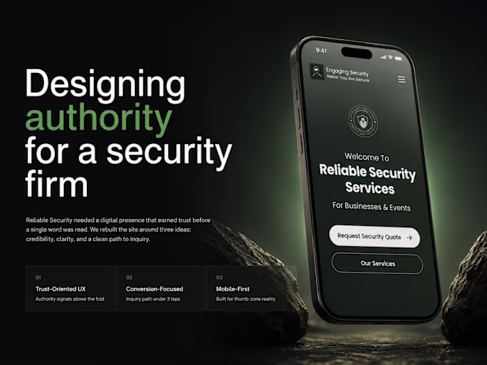 Building Trust Through Design | Security Web Case Study