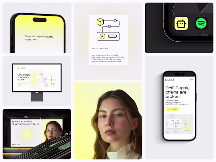 Building the brand behind an ambitious industrial AI startup
