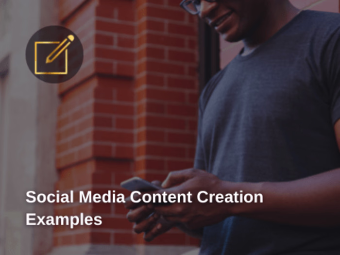 Social Media Content Creation Examples