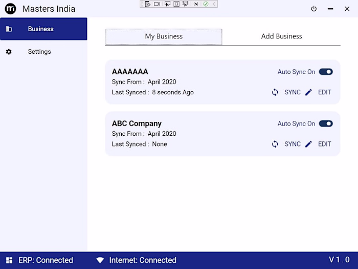Tally Connector Desktop App
