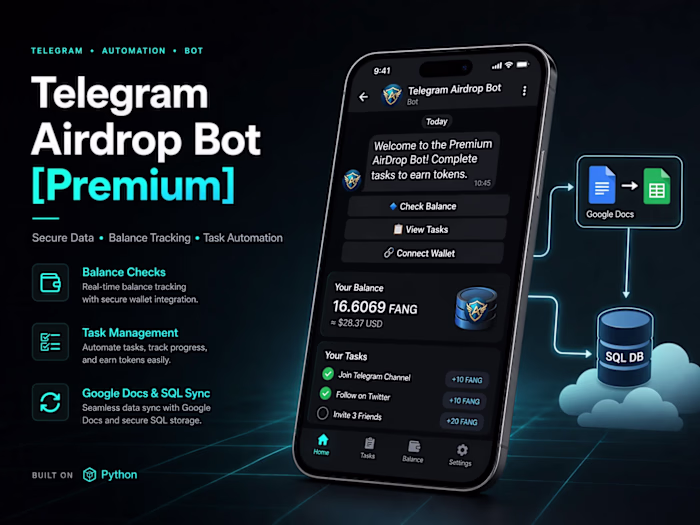 Automated Telegram Airdrop Bot