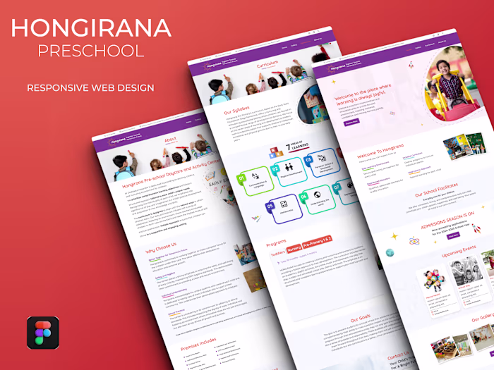 Pre-School website